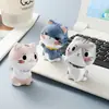 Gato de la Suerte Cerámico Popular Pintado a Mano Estilo Japonés Tamaño Pequeño Regalo de Apertura Adorno Creativo Regalo de Negocios