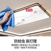 Novo Lustre para Sala de Estar Chinesa 6 Novas Luzes de Teto Simples Ultra-Finas Estilo Chinês Espectro Completo Iluminação de Quarto Estilo Retrô Ferro