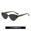 Nuevas Existencias Monturas de Gafas de Moda Protección UV Protección Solar Moda de Gama Alta Ojo de Gato Pedrería TR Gafas de Sol Polarizadas