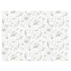 Papel Tapiz de Pared de Fondo para Dormitorio Retro Francés Papel Tapiz Americano Sencillo Flor y Pájaro Revestimiento de Pared Medieval Estilo Mar del Sur Mural Decorativo