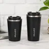 Taza de Café Transfronteriza para Café Helado Americano de Acero Inoxidable de Doble Capa con Aislamiento al Vacío de Aspecto Elegante Portátil para Coche