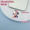 Protetor de Poeira para Celular Gato Raivoso Acrílico Popular Transfronteiriço 2D Pingente Tipo-C Fofo