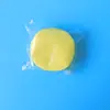 Amarillo Diámetro 6cm Redondo Patrón de Perla Desmaquillante Algodón Ácido Salicílico Hoja de Algodón Patrón de Perla Algodón para Maquillaje Suministro Directo de Fábrica