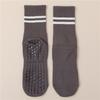 Calcetines de yoga para mujer, de silicona, antideslizantes, profesionales, de media pantorrilla, para primavera y verano, largos, para fitness en interiores, pilates y deportes.