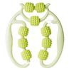 Anillo masajeador de piernas clip rodillo de piernas artefacto para adelgazar piernas eje de espuma palo diente de lobo rodillo de masaje dispositivo para relajar músculos