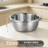 Tina de Acero Inoxidable 304 para Lavar Verduras, Tina Doméstica de Grado Alimenticio para Mezclar Masa, Tina para Batir Huevos, Tina Grande, Tina Comercial Gruesa para Sopa