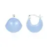 Pendientes de Moda Esmaltados de Colores Vintage con un Diseño Tridimensional Estilo Hong Kong, Pendientes de Tendencia Nicho Otoño e Invierno al por Mayor