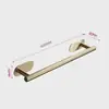 Estante de almacenamiento para baño sin taladro, portarrollos de papel higiénico, estante de acero inoxidable para papel higiénico, estante de almacenamiento para film de cocina