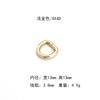 Ropa Equipaje Accesorios de Herrajería Hebilla en Forma de D Anillo en D de Metal Anillo de Hierro Alambre de Hierro Hebilla D Cinta Hebilla en Forma de D Producto Popular Transfronterizo