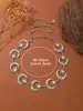 Corrente de Cintura Metálica Estrela Lua Sol Retro Europeu Corrente Corporal Ajustável Cinto Decorativo para Vestido Atacado