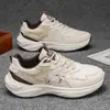 Zapatos de Hombre, Zapatos Deportivos, Zapatos Casuales de Cuero Impermeables Nuevos de Primavera para Hombre, Zapatillas Casuales para Estudiantes de Hombre con Suela Gruesa que Aumentan la Altura