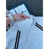 Chaleco Deportivo de Patchwork a Rayas Estilo Americano para Hombre, Camiseta sin Mangas Holgada de Verano, Camiseta sin Mangas Casual con Cuello en V para Usar como Prenda Exterior