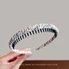Faixa de Cabelo Infantil para Meninas, Presilha de Cabelo que Não Aperta, Acessório de Cabelo para Menininhas, Organizador de Franja para Cabelo, Faixa de Cabelo