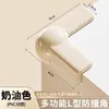 Esquina de Mesa con Airbag Protector de Esquina Anticolisión Ángulo Recto Suave Borde Transparente de Mesa Ventana Cubierta Protectora de Seguridad Anticolisión para Niños