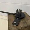 Máquina dobladora manual de planchas planas, máquina dobladora de barras de cobre, placa de acero, placa de cobre, alambre de hierro, tira de cobre, herramienta y equipo de doblado en ángulo recto de 90 grados
