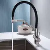 Torneira de Cozinha Transfronteiriça Exportação Purificação de Água Quente e Fria Três em Um Filtro de Pia Purificador de Água Torneira de Cozinha Extensível
