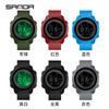 Reloj Deportivo Electrónico para Estudiantes Personalizado de Fábrica Fuente Sanda con Logo Impreso, Reloj Electrónico con Contador de Calorías y Pasos