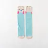 Calcetines de Invierno y Otoño hasta la Rodilla con Dibujos Animados de Tubo Recto para Niños, Cubrecalcetines de Media Pantorrilla para Niñas, Fabricante de Calcetines para Niños, Dibujos Animados para Niñas