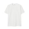 Playera regular de cuello redondo de hilo pesado de spandex de 230 g, moda versátil de verano