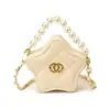 Bolso Infantil de Moda 2026 con Cadena, Bolso de Hombro con Forma de Estrella para Niños y Niñas, Exquisito Mini Bolso de Mano de Perlas para Bebé
