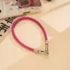 Correa de muñeca única de cuero PU nuevo, cordón para teléfono, cadena de mano colorida versátil de doble hebilla, accesorio de cadena para teléfono