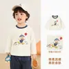 Ropa Infantil Panda Kaka Camiseta de Manga Larga con Dibujos Animados para Niños Ropa de Otoño para Niños Tops de Otoño para Niñas Ropa para Bebé