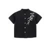 Roupas Modernas Infantis para Street Dance Hip-Hop Marca Moderna Meninos e Meninas Estilo Chinês Camisa Bordada Conjunto Hiphop Moderno Roupas Cool para Performance