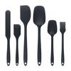 Herramientas para Hornear Espátula de Silicona de 6 piezas Herramientas de Cocina de una pieza Todo en uno Espátula Brocha para Aceite Juego de Espátulas