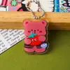Correntes de Contas de Animais de Desenho Animado Cuidadosamente Selecionadas, Pingentes para Decoração de Mochilas, Chaveiros de Acrílico, Pequenos Presentes DIY