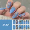 ZA - Adhesivo para uñas blanco sin hornear, totalmente impermeable, parche para decoración de uñas, sensación avanzada, simple, pegamento para esmalte de uñas al por mayor