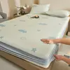 2026 Novo Estilo Jacquard Fresco ao Toque Tapete para Lençol de Cama