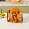Chopsticks Cage Household Multi-Power Dreno Rack Chopsticks Holder Cozinha Louça Spoon Caixa de armazenamento Wall-Mountable Punch-Free