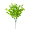 Amazon Más Vendido Combinación Flores Artificiales Falsas Flores de Eucalipto Simulación Plantas Verdes Decoración de Interiores Flores de Hierba de Primavera Pequeñas