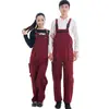 Mono de Trabajo Unisex Wobalan Overol Pantalón Atuendo de Rendimiento para Todas las Estaciones Ropa para Mantenimiento Automotriz e Instalación Resistente al Desgaste Azul