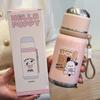 Copo de Água Isolado de Aço Inoxidável 316 para Meninas Uso Doméstico Alto Valor de Cor Popular na Internet Fofo Grande Capacidade Portátil com Canudo