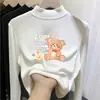 Top base para niña de cuello alto medio, nueva colección otoño/invierno 2026, ropa interior elegante, camiseta de manga larga, para niños mayores y bebés
