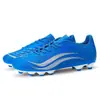 Nuevos zapatos de fútbol de corte bajo para niños con tacos largos y cortos para venta transfronteriza, adecuados para estudiantes de primaria y secundaria y adolescentes, zapatillas deportivas de entrenamiento, tallas 30-46