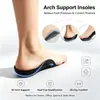 Soporte de Arco para Pies Planos, Plantillas Ajustables para Uso en Casa, Almohadillas de Protección para el Pie de TPR para Deportes, Correr, Baloncesto, Transfronterizo
