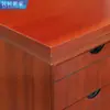 Mobiliário de escritório com folheado de pintura combinação de mesa e cadeira de chefe mesa de presidente atmosférica com armário mesa de escritório
