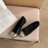 Zapatos Planos para Mujer Estilo Retro 2026 con Moño y Bloques de Color, Zapatos de Ballet Planos sin Cordones de Punta Redonda, Mocasines
