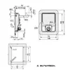 Cerradura de gabinete de marca suelta MS866-5/5A/5C panel de acero al carbono a prueba de golpes Cerradura de panel eléctrico de cubierta de generador fábrica