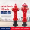 Hidrante de incêndio externo SS100/65150/80 subterrâneo nova criptografia anti-colisão hidrante atacado