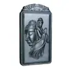 Direto da Fábrica pingente de jade verde Guanyin Xinjiang Hetian Jade primeira ideia pingente Bodhisattva jade de montanha marca de jade lote de cabelo