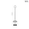 # Cartão de Assento em Aço Inoxidável, Cartão de Mesa de Casamento, Suporte para Cartão de Mesa, Cartão de Visita, Cartão de Exibição para Cartão de Mesa de Buffet de Hotel Restaurante