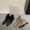Botines para mujer, nueva colección otoño/invierno 2026, increíblemente elegantes y cómodos, diseño negro de punta cuadrada con cierre de hebilla y tacón oculto