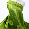 Folha de Lótus Pequena Oito Tesouros Ruyi Mistura de Seda Embossado Luxo Leve Vestido Formal Novo Estilo Nacional Chinês Tecido para Saia Qipao Hanfu