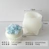 Molde de silicona para helado, molde para taza Mafen, molde para decoración de tartas de cumpleaños, vela de aromaterapia, jabón hecho a mano, molinillo de yeso