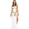 Disfraz de Princesa Athena Medieval Cos Disfraz de Diosa Griega de Halloween Disfraz de Reina Egipcia para Fiesta