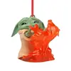 2024 Nuevo Producto Transfronterizo Bebé Y-Oda Papá Noel Bebé Yoda Papá Noel Árbol de Navidad Colgante