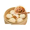 Xiaolongbao Estilo Hangzhou Panecillos de Carne Fresca Desayuno Estudiantil Producto Semi-Terminado Instantáneo Panecillos de Carne Fresca Instantáneos Nutritivos y Conservantes para la Salud